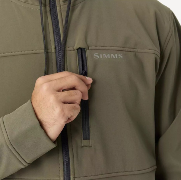 Куртка Simms Rogue Fleece Hoody (Мужской; M; Dark Bronze)